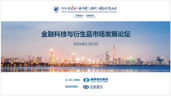 聚焦金融科技，擁抱技術變革，驅動衍生品市場高質量發展